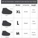 Rehomy Waterproof Shoe Covers | Non-Slip Silicone Rain Overshoes with Zipper | Outdoor Shoe Protector for Kids, Men, Women | Black L (EU 38-42) - Buy Online on GoSupps.com