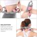 Inoomp 2PCs Rolling Ball Massage Device - Multifunctional Deep Tissue Relaxer for Back Legs Arms & Calves - Trigger Point Relief & Body Relaxation - Buy Online on GoSupps.com