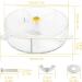 Haisheng Foraging Toy Wheel Parrot - Chew Toy & Bird Feeder - 13cm - Transparent - Buy Online on GoSupps.com