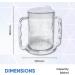 Wide Floor Two Handles Drinking Cup with Beak Lid - Adult Drinking Aid for Dementia & Arthritis | Stable Double Handle Mug - Buy Online on GoSupps.com