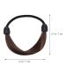 VALICLUD 6pcs Synthetic Wig Hair Ties Ponytail Holder Elastic Rubber Bands - Brown Hair Accessories for Women Girls - Perfect for Daily or Christmas Wear - Buy Online on GoSupps.com