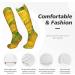 Compression Socks for Corn on the Cob Food Lovers - 15-20 mmHg Support for Running & Cycling - Unisex Veggie Design - Buy Online on GoSupps.com