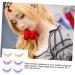 minkissy 3 Pairs 3d False Eyelashes Halloween Eyelash Faux Lashes Reusable Makeup Lashes Color Lashes Halloween Eye Lashes False Lashes Eyelashes Cross Accessories Synthetic Silk Fiber - Buy Online on GoSupps.com