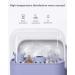 Nouri Glass Baby Bottle 3 oz Purple - Silicone Sleeve for Newborns | Closer to Breastfeeding | Infant Feeding Solution - Buy Online on GoSupps.com