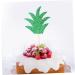 Warmhm 15pcs Fruit Cake Chic Decor Cake Picks Wedding Decor Glittery Leaf Topper Fruit Decor Leaf Cake Topper Reusable Decor Capacillos Para Cupcake Summer Party Pineapple Insert Card - Buy Online on GoSupps.com