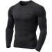 TSLA Men's UPF 50+ Long Sleeve Compression Shirts 3 Pack - Black - Large | Athletic Workout & Water Sports Rash Guard - Buy Online on GoSupps.com
