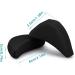 Adjustable Soft Sponge Shoe Fillers | Big Toe Plug Inserts for High Heels | Unisex Foot Pain Relief | Black, 2 Pairs - Buy Online on GoSupps.com