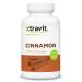Xtravit Cinnamon Bark Supplement Natural Energy Metabolism & Digestive Support for Men & Women - Promotes Collagen for Healthy Hair Skin & Nails - Non-GMO Gluten-Free No Fillers 60 Capsules