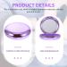 Buy Portable Purple Retainer Case - Dental Mouth Protective Container | Tooth Bunny Design - International Shipping Available - Buy Online on GoSupps.com