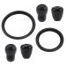 2 Sets Stethoscope Accessories Earbuds for Doctor Stethoscope Ear Tips Replacement Soft-Sealing Earbuds Stethoscope Earbuds Stethoscope Accessory Earbud Replacements