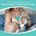 LaVie Lactation Massager Roller - Breastfeeding Support for Improved Milk Flow & Engorgement Relief - Manual Massage Roller for Simplified Breast Massage | Medical Grade - Buy Online on GoSupps.com