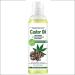 Pure Organic Castor Oil for Eyelashes Eyebrows Thicker Cold Pressed Castor Oil for Hair Growth Natural and Organic Castor Oil Amazing Moisturizer for Skin and Hair Stimulates Growth for Hair Beard