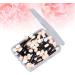 LALAFINA Eye Makeup 100 Pcs Eyeshadow Disposable Dual Sided Cosmetic Eye Shadow Makeup Application Makeup Tools Oval Makeup Size 1x2pcs Blackx2pcs - Buy Online on GoSupps.com