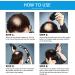 Professional Quality Hair Fibres - Black | Conceals Hair Loss in 15 Seconds | Undetectable & Natural | Women and Men - Buy Online on GoSupps.com