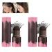 Hairline Powder Stick Hairline Shadow Powder Stick Hair Shading Sponge Pen Waterproof Hair Root Concealer for Thinning Hair Root Quick Cover Hair Root (2Pcs Black)