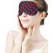 Ripe Strawberries Sleep Mask for Women - Adjustable Eye Shades with Elastic Strap | Comfortable & Stylish Sleeping Cover - Buy Online on GoSupps.com
