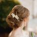 Vintage Opal French Pearl Hair Barrettes - Decorative Hair Clips for Women and Girls - Buy Online on GoSupps.com