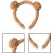 Miaija Bear Ears Hairbands Cute Fluffy Makeup Hair Bands Washing Face Hair Accessories for Women Girls Kids Gift Makeup Decoration (Pink) - Buy Online on GoSupps.com