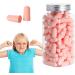 Noise Cancelling Ear Plugs Sound-Proof Noise Reduction Ear Plugs | High Decibel Ear Plugs Slow Rebound Warm Cotton for Sleeping Studying Aviere Cherry Blossom Powder 120 Pieces - Buy Online on GoSupps.com