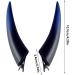Dtaigou Clip on Devil Horns | Devil Costume Women Demon Vampire Headpiece | Gothic Devil Costume Halloween Cosplay Headwear Accessories Scary & Funny Horns Cosplay for Men & Women Purple - Buy Online on GoSupps.com