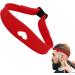 Adjustable Neck Hair Guide - Hairline Shaping Haircut Bands Tool - Curved Silicone Hair Styling Tools Haircut Bands for Home Haircuts Red - Buy Online on GoSupps.com