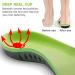 Plantar Fasciitis Arch Support Insoles - Gel Memory Foam - Green Small - Buy Online on GoSupps.com