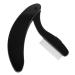PATKAW Eyelash Comb Eyelash Shaper Foldable Eyebrow Brush Eyebrow Eyelash Makeup Grooming Tool for Women Girls Cosmetic Travel Black