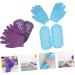 Beavorty 2 Sets Hand and Foot Care Set Hand Care Gloves Dry Hands Gloves moisturizing Mittens Soft Socks Foot moisturizing Socks Gel Gloves Mitts Miss Socks Vegetable Gel Skin Care - Buy Online on GoSupps.com