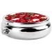 Cartoon Santa & Christmas Tree Portable Metal Pill Box | Mini 3-Compartment Travel Case for Small Pills - Buy Online on GoSupps.com