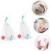 Healeved 8 Pcs Foaming Net Foam Soap Body Exfoliator Soap Sack Saver Pouch Net Bag for Soap Pe White - Buy Online on GoSupps.com