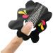 Stiletto Nail Forms for Gel Builder Acrylic Nails 100 Pieces LEA-SHALL Extra Long Guide Stickers Nail Art Extension Tips Self-Adhesive Professional Tools for Women Girls DIY Home Salon 100Pcs Extralong-Blossoms Black - Buy Online on GoSupps.com