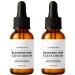 S rum Anti Points Noirs Nez & Visage R ducteur de Pores pour Pores Obstru s et Dilat s Nettoyant Profond Clarifiant pour Peaux Grasses Imperfections R duit l Apparence 30ml (2pcs)