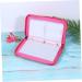POPETPOP Nail Print Stencil Card Holder Card Pouch nail stamping plates bag Stamp Plate Organizer nail stamping plates holder nail art stencil bag cards bag ultra thin business card holder 16x12cm Rosy - Buy Online on GoSupps.com