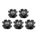 JooFn Cycling Mountain Road Bike Bicycle Headset Star Nut for Fork 1-1/8 Inch (Pack of 5)
