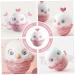 iFundom 2 Pcs Soothing Toys Set - Infant Cup Teether & Teething Rattles in Pink | Safe & Fun for Babies - Buy Online on GoSupps.com