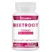 scash Beet Root Capsules - 1000mg Per Serving - 60 Beet Root Powder Capsules - (Pure Non-GMO & Gluten Free