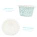 HOMSFOU 100 Pcs Cake Cups Baking Cake Cup Baking Cup Wraps Paper Dessert Liners Paper Muffin Wedding Cupcake Liners Mini Cupcake Liners Crayon Greaseproof Paper Round Container Baby 7.5X7.5X4CMx2pcs Greyx2pcs - Buy Online on GoSupps.com
