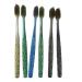Portable soft toothbrush bristle cleaning toothbrush collection cleaner 6 pieces soft dental floss portable toothbrush pack toothbrush set for family