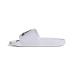adidas Unisex Adilette Shower Logo Slide Sandal 42 EU Ftwr White Core Black Ftwr White