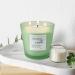 30 oz Highly Scented Soy Candle - Lemongrass & Sage Aromatherapy 120 hrs Long Lasting 3 Cotton Wicks Smokeless | Great Gift for Him & Her - Midnight Lights - Buy Online on GoSupps.com