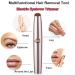 Buy Instant Painless Eyebrow Trimmer for Women - Mini Portable Electric Hair Remover & Epilator | International Shipping Available - Buy Online on GoSupps.com