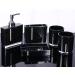 Buy Syrisora 5pc Acrylic Bathroom Accessories Set - Bath Cup Toothbrush Holder & Soap Dish | International Shipping Available - Buy Online on GoSupps.com