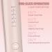 1 Inch Pink Hair Straightener Iron - 2 in 1 Ceramic Flat Iron & Curler with 450 F Fast Heat - Buy Online on GoSupps.com