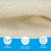Sosation 4 Pairs Sheepskin Heel Protectors - Soft Cushions for Pressure Sores Adjustable Boot & Ankle Pads - International Shipping Available - Buy Online on GoSupps.com