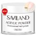 Saviland Clear Acrylic Powder 2.12 OZ Christmas Gift Large Capacity Acrylic Nail Powder Polymer Professional Acrylic Application for Nail Extension French Manicure Nail Carving for Nail Salon Use Home DIY A1-Clear Acrylic Powder