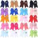 Nilioyul Lightweight Hair Scrunchies Wide Applications Non-slip Polyester Bow Hair Scrunchies Bow Hair Bobbles Hair Ties Easy 12 - Buy Online on GoSupps.com