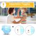 200pcs Elastic Cord Locks Toggles for Drawstrings - Silicone Round Cord Stops - Non-Slip Adjustable Buckler - Mask Adjuster for Suppliers - White 100pcs Black 100pcs - Buy Online on GoSupps.com