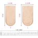 Adjustable Orthopedic Heel Lift Inserts - Gel Shoe Heels for Leg Length Discrepancies - Height Increase Insole (Women 9-13 / Men 8-12) - Buy Online on GoSupps.com