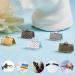 PandaHall 400PCS 5 Color Iron Ribbon Ends for Jewelry Making - 10x7mm - Buy Online on GoSupps.com