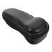 Lurrose 1st storage box clipper bag razor protective cover razor hard case razor barazor travel bag shaving shaver shaving bag portable man PU leather suitcase